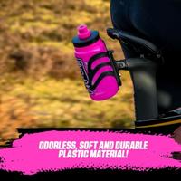 Muc-Off Muc off, schmier-/pflegemittel, elite custom fly water bottle 550ml (new), einzeln, farbe: pink - thumbnail