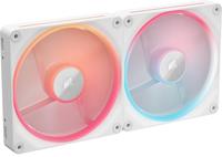 Corsair LX140-R RGB iC PC-ventilator Wit (b x h x d) 140 x 140 x 20 mm - thumbnail