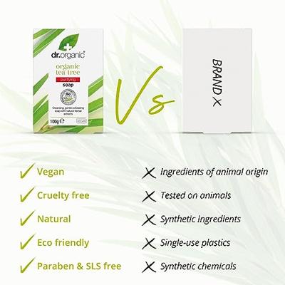 Dr Organic Teatree Zeep