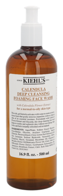 Kiehls - Kiehl's Calendula Deep Cleansing Foaming Face Wash 500ml Make-up verwijderaar en reiniger Kiehls - Kiehl's Calendula Deep Cleansing Foaming Face Wash 500ml Make-up verwijderaar en reiniger