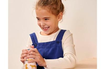 Mepal Campus Pop-Up Drinkfles Little Dutch Sailors Bay 400 ml Blauw/Wit - thumbnail