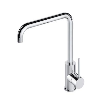 Keukenmengkraan Hotbath Cobber 1-hendel 31.5 cm Draaibare Uitloop Geborsteld Koper PVD