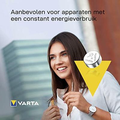 Varta Knoopcel 371 1.55 V 1 stuk(s) 30 mAh Zilveroxide SILVER Coin V371/SR69 Bli 1 Varta Knoopcel 371 1.55 V 1 stuk(s) 30 mAh Zilveroxide SILVER Coin V371/SR69 Bli 1
