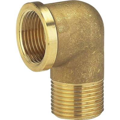 GARDENA 07283-20 neu Messing Hoekstuk 24,2 mm (3/4) binnendraad, 26,44 mm (3/4) buitendraad