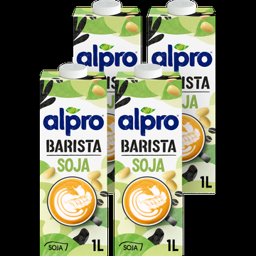 Alpro Barista Soja Houdbaar 4 x 1L bij Jumbo