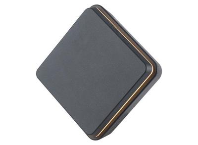 Buitenlamp met Lichtbron - Wandarmatuur - 1200lm 2700K - Grijs