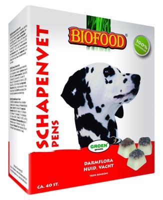 BF Petfood Schapenvet Maxi Bonbons met pens 1 verpakking