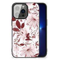 Kleurrijke Telefoonhoesje iPhone 13 Pro Watercolor Flowers - thumbnail