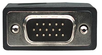 Manhattan SVGA monitorkabel (HD15-stekker/HD15-stekker) 7,5 m zwart 372978