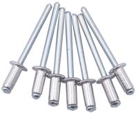 Dresselhaus blindklinknagel blind rivets 4.8 x 10.0mm aluminum/steel, flat head - thumbnail