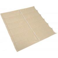 Harmonica schaduwdoek 2.9x3 meter gebroken wit - thumbnail