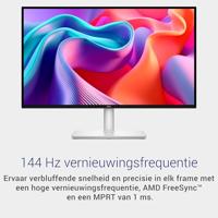 Dell 27 Plus Monitor - S2725DSM, QHD (2560x1440), 144Hz, IPS, 1ms MPRT, AMD FreeSync, 99% sRGB, Hoogteverstelling, Ingebouwde Luidsprekers, DisplayPort, HDMI, 3 Jaar Garantie, Wit - thumbnail
