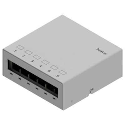 Easylan CKVPL0061E CKVPL0061E Netwerkpatchpaneel Grijs