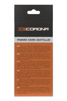 Versnellingspookknop BC Corona POM30165 Leer Met trigger (27 mm) - thumbnail