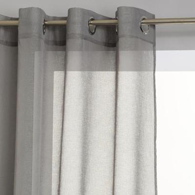 Gordijn Atmosphera VISOR TRANSPARENTE Vison Polyester (240 x 140 cm)