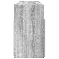 Tv-meubel met LED-verlichting 120x30x50 cm grijs sonoma eiken - thumbnail