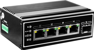 LevelOne IGU-0502 Unmanaged Gigabit Ethernet (10/100/1000) Power over Ethernet (PoE) Zwart