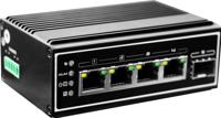 LevelOne IGU-0502 Unmanaged Gigabit Ethernet (10/100/1000) Power over Ethernet (PoE) Zwart - thumbnail