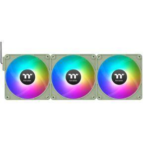 Thermaltake CT120 EX Reverse ARGB Sync PC Cooling Fan Matcha Green 3 Fan Pack PC-ventilator (b x h x d) 120 x 120 x 25 mm