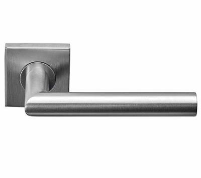 Formani LB2-19BSQR53 BASICS deurkruk op rozet mat roestvast staal