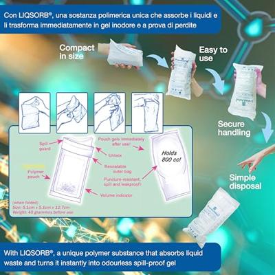 Care Plus Travel John Disposable Urinal Plaszakje