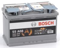 Bosch Silver auto accu S5A08 - 70Ah - 760A - aangepast voor voertuigen met start-stopsysteem S5A08 - thumbnail