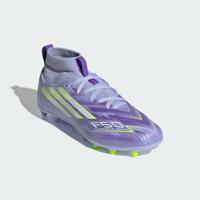 adidas F50 Sparkfusion League Gras / Kunstgras Voetbalschoenen (MG) Kids Paars Geel - thumbnail