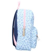 Disney Stitch Rugzak Donkerblauw/Lichtblauw/Roze - thumbnail