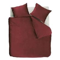 At Home At Home by BeddingHouse Tender Dekbedovertrek Donker Rood 200 x 200/220 cm - thumbnail