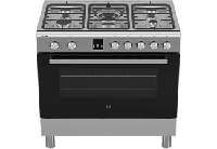 Etna FG190RVS Gasfornuis Grijs - thumbnail