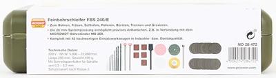 Proxxon Micromot FBS 240/E 28 472 Multifunctioneel gereedschap Incl. accessoires, Incl. koffer 44-delig 100 W