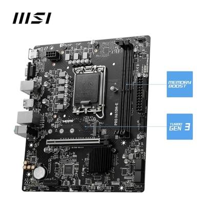 Moederbord MSI PRO H610M-E INTEL H610 LGA 1700 - thumbnail