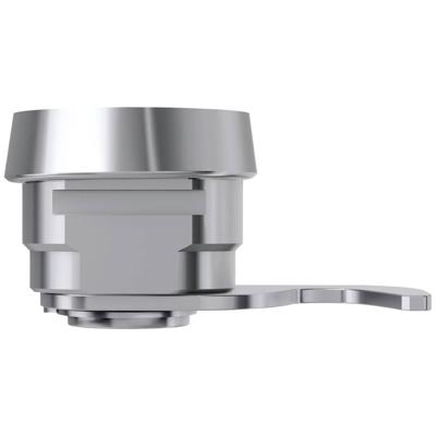 Basi 9000-1336 Hendelslot Zilver - thumbnail