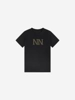 Nik&Nik winter t-shirt meisjes - zwart - Stud - thumbnail