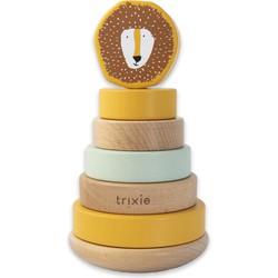 Houten stapeltoren - TRIXIE geel
