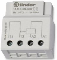 Finder Schakelrelais Inbouw 13.31.9.024.4300 1x NO 24 V/DC 12 A 1 stuk(s) - thumbnail