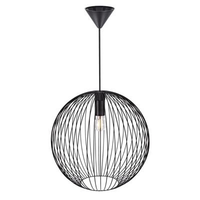 Nordlux Beroni 45 kooi hanglamp zwart E27 fitting 45 cm