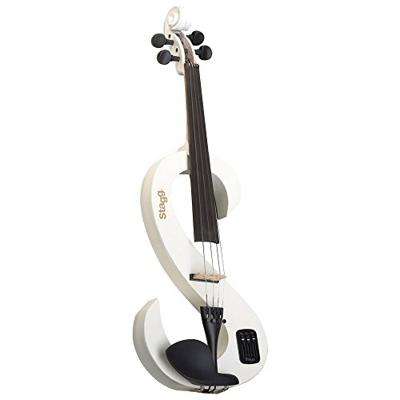 Stagg EVN 4/4 WH elektrische viool wit