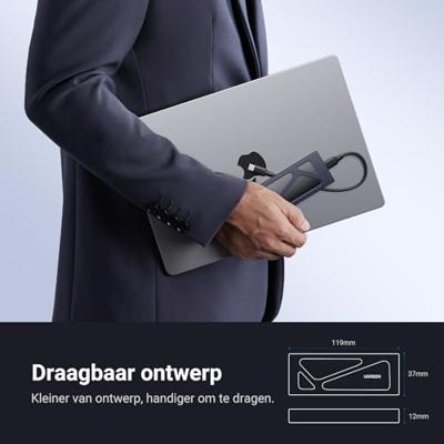 UGREEN 15512 Externe behuizing voor M.2 PCIe NVMe SSD PCI-Express 15512