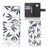 HTC U11 Life Hoesje Leaves Blue - thumbnail