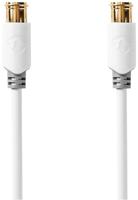Satelliet- & Antennekabel | F Male Quick - F Male Quick | 10,0 m | Wit - thumbnail