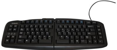 Bakker Elkhuizen Goldtouch Adjustable V2 - Toetsenbord - PS2, USB - VK - zwart Bakker Elkhuizen Goldtouch Adjustable V2 - Toetsenbord - PS2, USB - VK - zwart