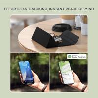 Satechi FindAll vegan-lederen brillenkoker met FindMy - Black - thumbnail