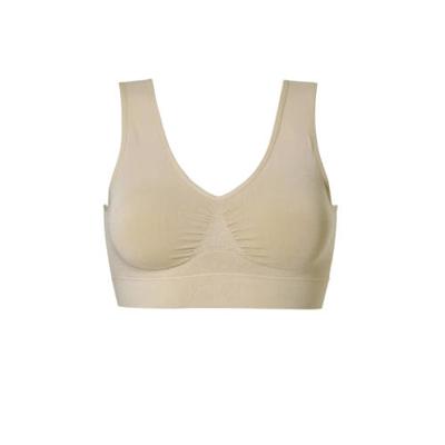 Magic Bamboe Bustier - Comfort BH - Comfort Bra - Zachte bamboe bh Top brede bandjes - M - Creme - M - M - M - M - M - M - M - M