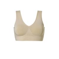 Magic Bamboe Bustier - Comfort BH - Comfort Bra - Zachte bamboe bh Top brede bandjes - M - Creme - M - M - M - M - M - M - M - M - thumbnail