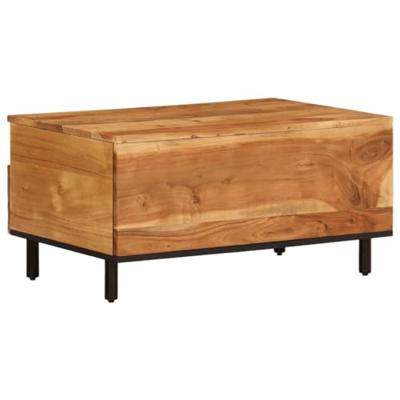 Salontafel 80x54x40 cm massief acaciahout