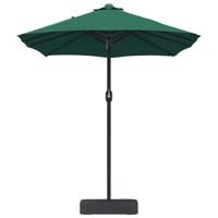 Tuinparasol Groen 385 x 209 x 244 cm Stof - thumbnail