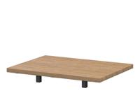 4SO Metropolitan salontafel teak 120 x 90 x 18 cm. - thumbnail