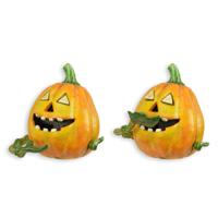 Gietijzeren pompoen als mechanische spaarpot - thumbnail