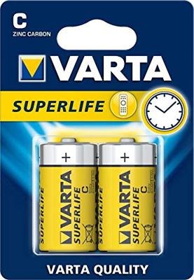 Batterij Varta R14p Mezza zaklamp 1,5 V Superlife 12 blisterverpakkingen x 2 batterijen